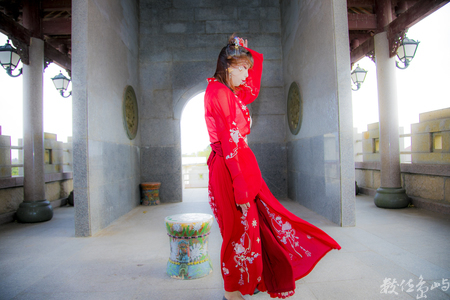 浯島申家班萬安夫人漢服外拍