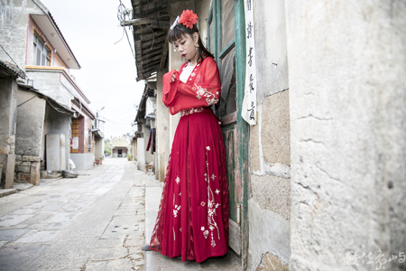 浯島申家班萬安夫人漢服外拍