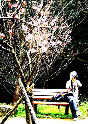 鏡頭中的一隻眼