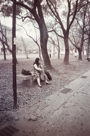 林間的提琴女孩