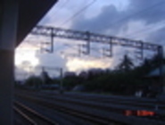 鐵路傍晚