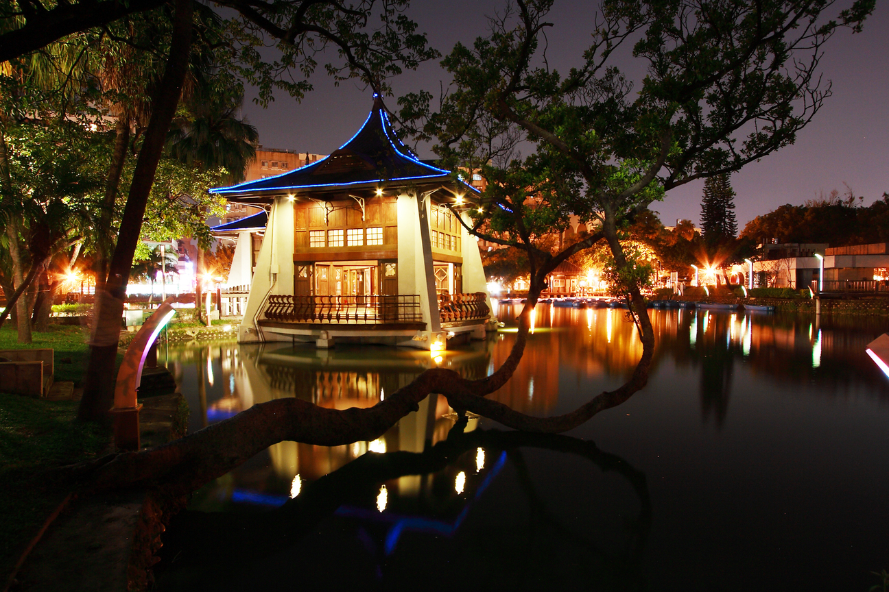 台中市中區-台中公園夜景