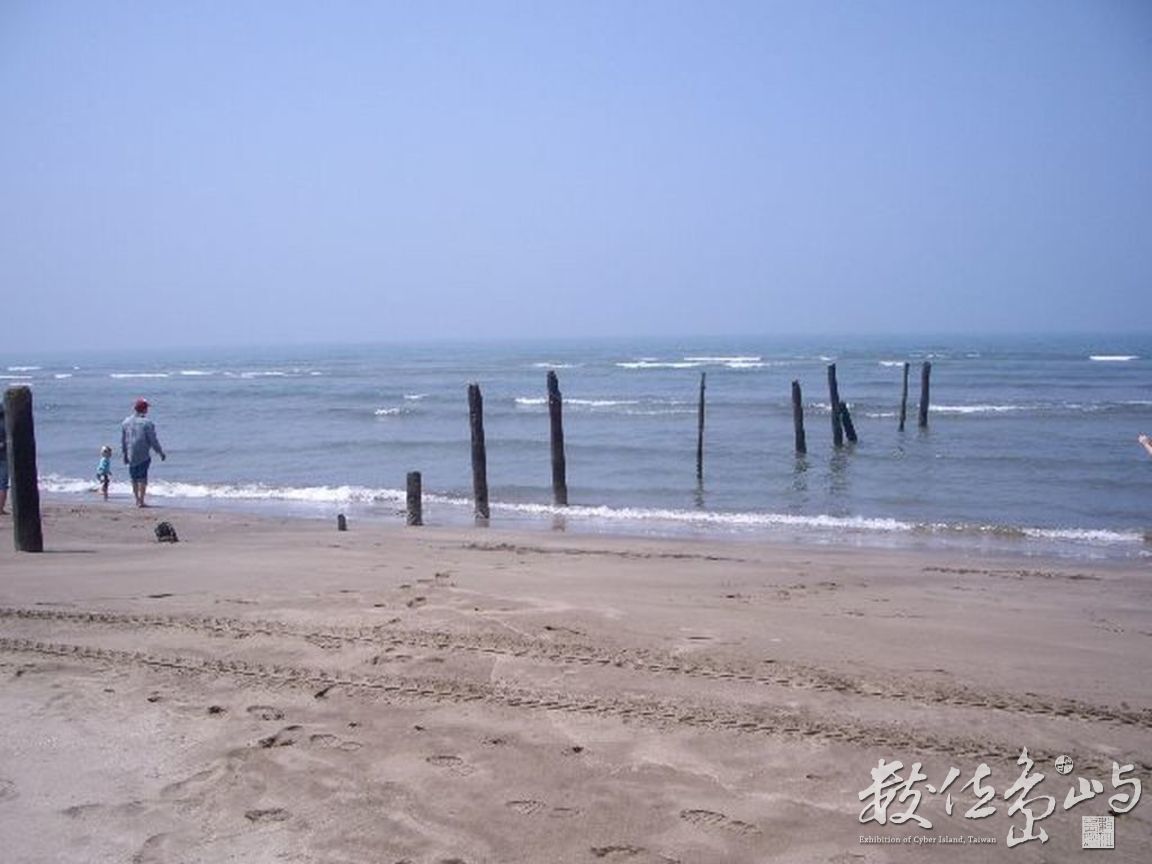 新北市淡水區－海中柱