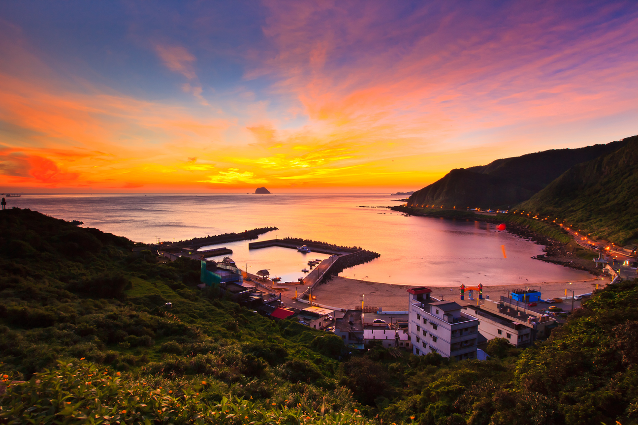 外木山海岸晨曦