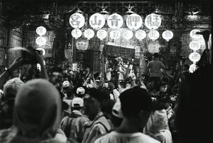 青山王祭-入廟
