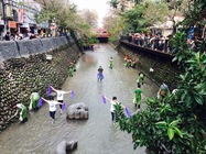 在綠川中說故事