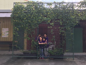 音樂書房一角留影