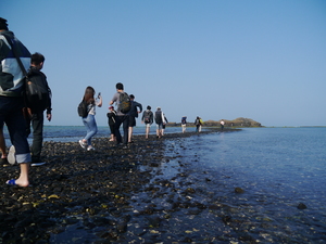 澎湖奎壁山摩西分海
