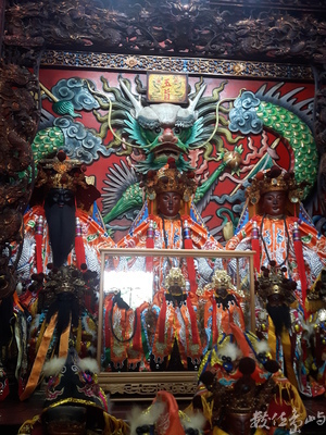 水裡港福順宮朱李池三府王爺