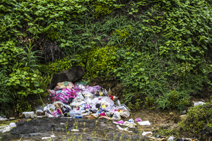 美麗海岸的背後