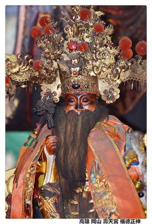 高雄岡山壽天宮神尊照片