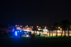 花蓮縣新城鄉七星潭夜景