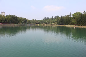 澄清湖九曲橋釣月