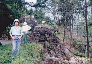1990年代的林田山鐵道