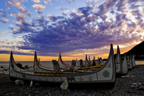 夕彩翻騰八代灣