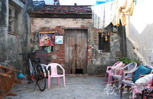 安平老街風景畫