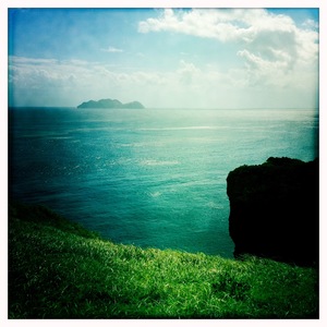 我在海島上眺望海島