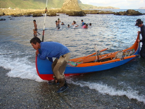 船兄 我們上岸了