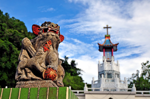 新竹縣尖石鄉-在地化的趣味-新樂天主堂