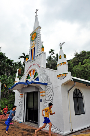 台東縣成功鎮-QQ卡片教堂-宜灣長老教會