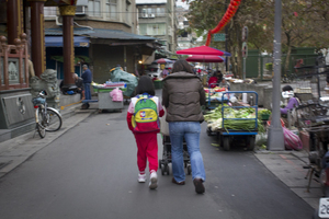 放學後，吃飯前