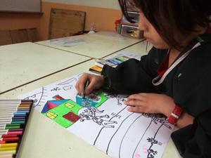 放學後的塗鴉時光