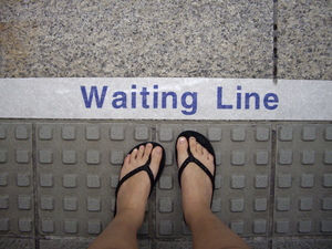 waiting line