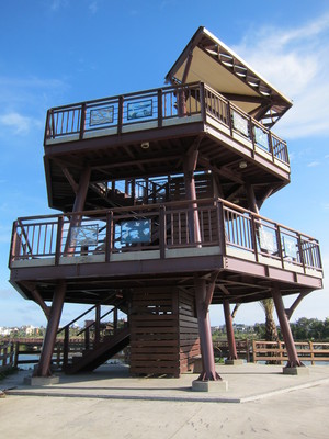 屏東縣林邊鄉－崎峰濕地公園涼風亭