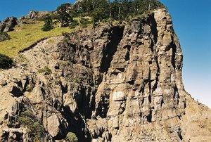 苗栗縣泰安鄉-頭鷹山崩谷
