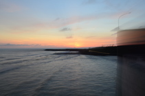 台南市安平區─四草大橋─埋藏在雲裡的幸福