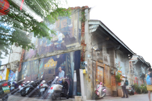 台南市北區─神農街─古道新城