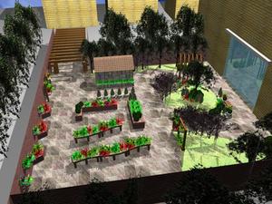 3D療癒庭園模型