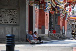 新北市泰山區--寺廟一隅