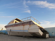 澎湖縣白沙鄉-鳥嶼-廢棄快艇