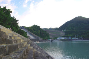 桃園縣龍潭鄉─石門水庫水壩風光 