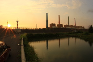 火力發電廠之美