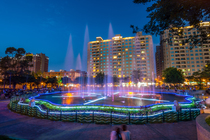 中壢市-光明公園音樂噴泉