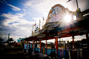 新竹縣關西鎮-六福村的夕陽