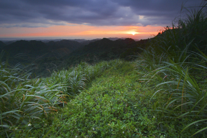 台中市太平區-136縣道赤崁頂夕陽