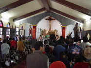 近天又敬天的屏東縣霧台鄉神山天主堂