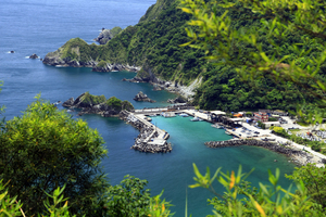 宜蘭縣蘇澳鄉-鳥瞰粉鳥林漁港