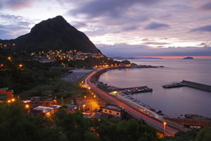 新北市瑞芳區-水湳洞海灣夜景