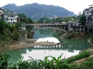新北市深坑區─深坑老街尾景美溪