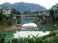 新北市深坑區─深坑老街尾景美溪