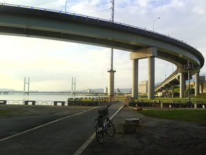 台北市大同區──河濱單車道