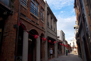 臺北市萬華區-剝皮寮街景