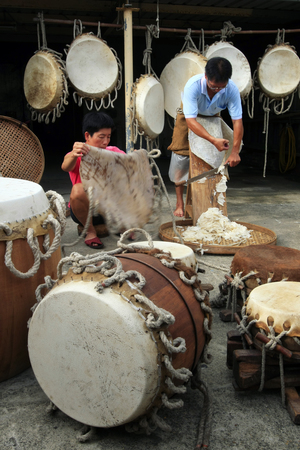 彰化縣線西鄉-傳統製鼓