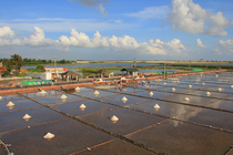 台南市北門區-鹽田風光