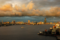 高雄市-高雄港夕色