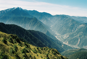 南投縣信義鄉-玉山和沙里仙溪